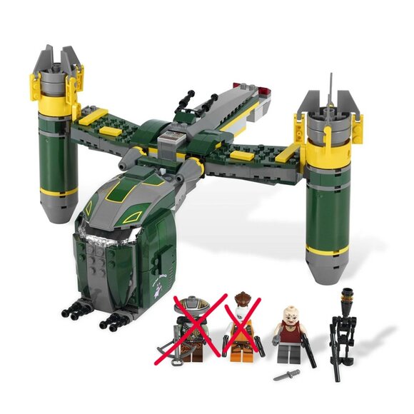 Lego Star Wars 7930 – Bounty Hunter Assault Gunship, Retired Collectible Set - Picture 2 of 12